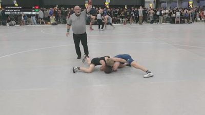 100 lbs Cons. Rd Of 32 - Bentley Mattie, LAW vs Oliver Davidson, Jack Pine Savage