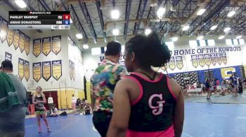 140 lbs Finals (2 Team) - Emma Hoppe, Big Money Moving vs Zoribelle Valdez, Eagles WC