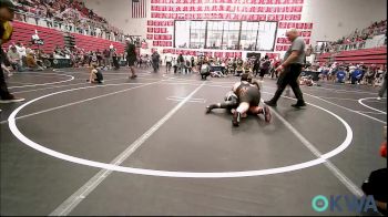 Quarterfinal - Isaac Arroyo, Dumas Wrestling Club vs Oaklen Lackey, Tecumseh Youth Wrestling