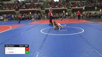 62 lbs Cons. Round 3 - Jay Shafer, Laurel Matburners vs Grant Bertsch, Baker Wrestling Club