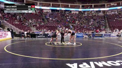 235 lbs Consi 2 - Bella White, Sharpsville-G vs Emily Dolan, Boiling Springs-G