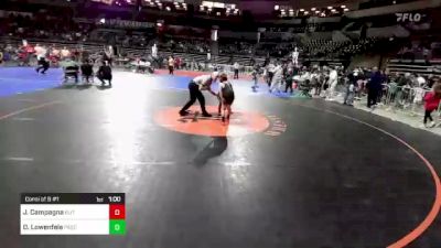 75 lbs Consi Of 8 #1 - Jovani Campagna, Elite NJ vs Dean Lowenfels, Pascack Valley