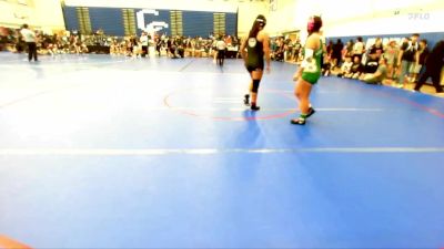 155 lbs Champ. Round 1 - Mia Alvarez, Brea Olinda High School vs Daenna Covarrubias, Pounders Wrestling Club