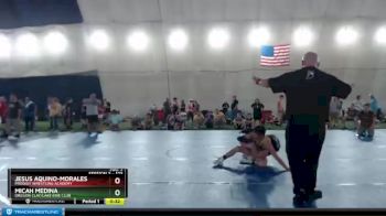 123 lbs Cons. Round 3 - Micah Medina, Oregon Clay/Lake Erie Club vs Jesus Aquino-morales, Prodigy Wrestling Academy