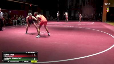 157 lbs Cons. Round 2 - Isaac Hall, Roland-Story vs Braven Beaumont, Denver