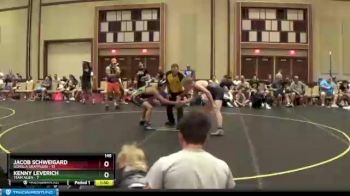 145 lbs Round 2 (6 Team) - Kenny Leverich, Team Alien vs Jacob Schweigard, Gorilla Grapplers