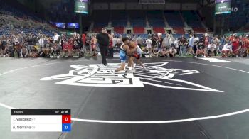 132 lbs Cons 8 #1 - Teegan Vasquez, Montana vs Angel Serrano, Colorado