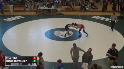 126 Round of 32 - Shawn McSweeney, Pembroke vs Kyle Fries, Silver Lake