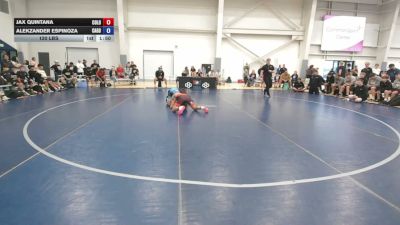 120 lbs Jax Quintana, Colorado vs Alekzander Espinoza, California Gold