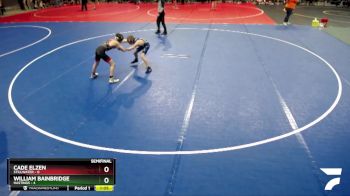 95 lbs Semis (4 Team) - Cade Elzen, Stillwater vs William Bainbridge, Hastings