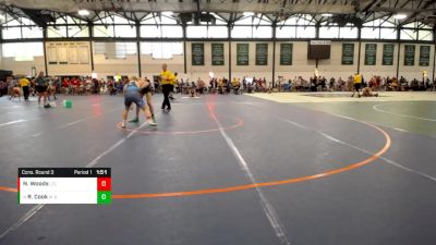 117-125 lbs Cons. Round 3 - Riddick Cook, PSF Wrestling Academy vs Noah Woods, Washington