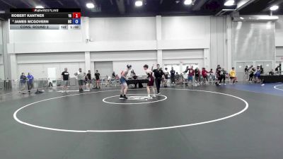 144 lbs Cons. Round 2 - Robert Kantner, VA vs James McGovern, NC