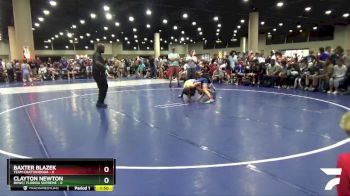 106 lbs Semis & 5th Wb (32 Team) - Baxter Blazek, Team Chattanooga vs Clayton Newton, BHWC/ Florida Supreme