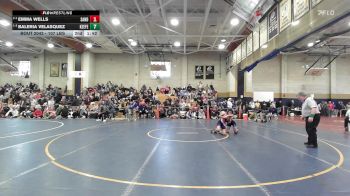 114 lbs Consolation - Ella Libiszewski, Ludlow vs Eunice Lo, Granby