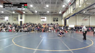 114 lbs Consolation - Ella Libiszewski, Ludlow vs Eunice Lo, Granby