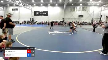 145 lbs Final - Nebi Tsarni, Misfits Kick Start vs Raven Cook, WOW South