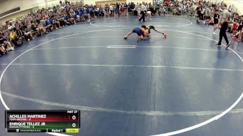 75 lbs Round 3 (6 Team) - Enrique Tellez Jr, Kansas Pythons vs Achilles Martinez, Team Arizona