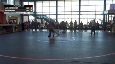 93 lbs 1st Place Match - Landon Forkner, LMWC vs Nash Bevans, Hawkeye Wrestling Academy