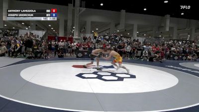 57 lbs Champ. Round 1 - Anthony Lavezzola, Hawkeye Wrestling Club vs Joseph Uhorchuk, Minion Training Center