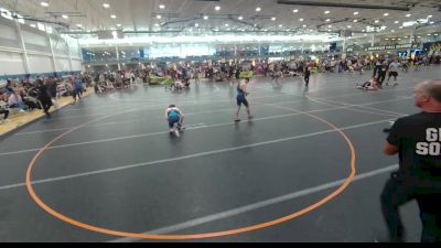 126 lbs Cons. Round 5 - Tyler Herring, Level Up vs Titus Watts, All American TC