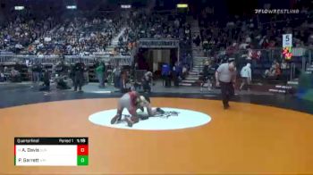 2A-132 lbs Quarterfinal - Andrew Davis, Sundance vs Pace Garrett, Wright