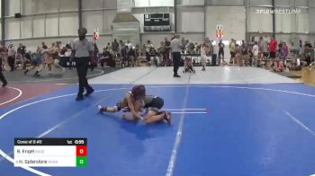 61 lbs Consi Of 8 #2 - Brynn Engel, Badger Wrestling vs Hayden Splendore, Moen Wrestling Academy