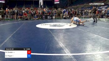 160 lbs Cons 64 #2 - Nathaniel Grader, Maine vs David Pagan, Florida