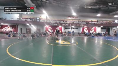 100 lbs Round 2 (8 Team) - Geno Carpino, Steller A vs Mason Hatziadakis, Steller C