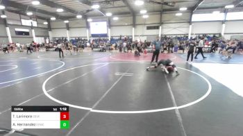 132 lbs Semifinal - Teagan Larimore, Dove Creek vs Alex Hernandez, Evwc