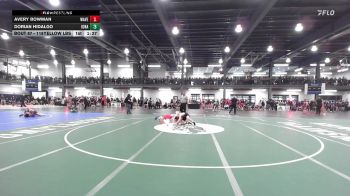 118Yellow lbs Rr Rnd 2 - Avery Bowman, Waverly vs Dorian Hidalgo, Iona