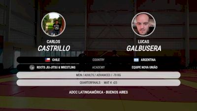 LUCAS GALBUSERA vs Carlos Castrillo 2025 ADCC Buenos Aires Open