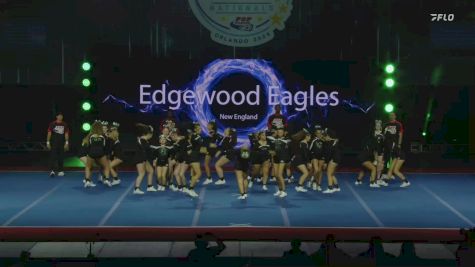 New England - Edgewood Eagles [2024 RISMA Pop Warner Show Cheer 2 Varsity Large Monday] 2024 Pop Warner National Cheer & Dance Championship