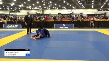 Nathan Joel Schut vs Michael K Baptista Jr 2024 World Masters IBJJF Jiu-Jitsu Championship