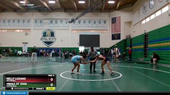 130 lbs Quarterfinal - Nelly Lozano, Hillsboro vs Meeka St John, Centennial