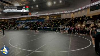 120 lbs Champ. Round 1 - Angelina Gochis, Maple Park (Kaneland) vs Bradlynn Virchow, Ankeny