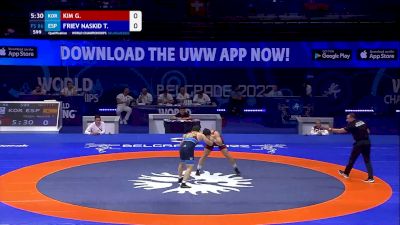 86 kg Qualif. - Gwanuk Kim, Korea vs Taimuraz Friev Naskidaeva, Spain