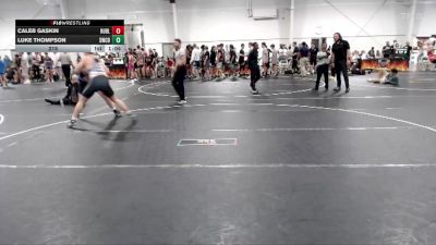 215 lbs Round 2 (4 Team) - Caleb Gaskin, Reverence United Black vs Luke Thompson, Storm Wrestling Center B