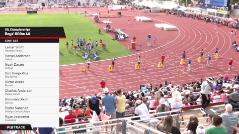 High School Boys' 800m 4A, Finals 1