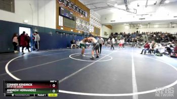 285 lbs Cons. Round 2 - Conner Kendrick, Rim Of The World vs Andrew Hernandez, Cajon