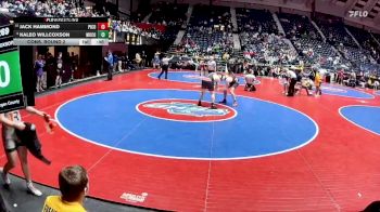 2A-190 lbs Cons. Round 2 - Jack Hammond, Pike County vs Kaleo Willcoxson, Morgan County