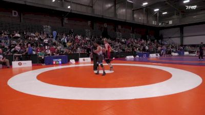 48kg Quarterfinal - Kane Olsen, Alberni Valley Wrestling Club vs Ricky Parra, Matmen Wrestling Club