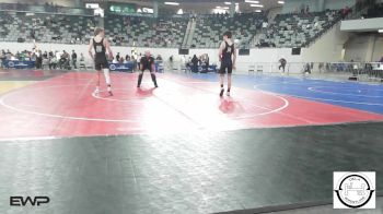 118 lbs Consolation - Caleb Barlow, Broken Arrow vs Hendrix Newcomb, Noble Takedown Club