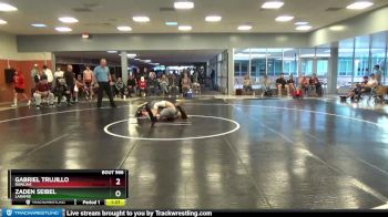 123-126 lbs Round 3 - Gabriel Trujillo, Rawlins vs Zaden Seibel, Laramie