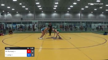 118 lbs Final - Marissa Rumsey, Ride Out Wrestling Club vs Taylin Long, G2 Illinois