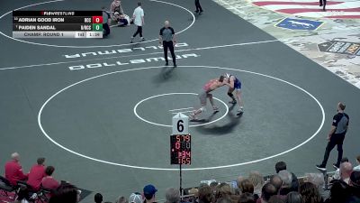 Champ. Round 1 - Paiden Sandal, Douglas/Rapid City Christian vs Adrian Good Iron, Rapid City Central
