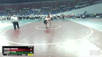 6A-150 lbs Cons. Round 5 - Parker Yutzie, Roseburg vs Parker Fabrycki, Sherwood