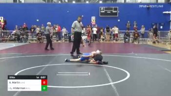 65 lbs Consi Of 8 #1 - Alex Martin, Lakeland Predators vs Logan Hilderman, BullTrained