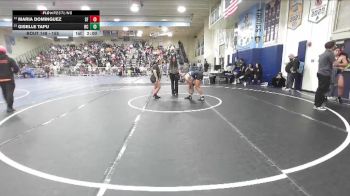 155 lbs Champ. Round 1 - Giselle Tapu, Rancho Cucamonga vs Maria Dominguez, Santa Fe