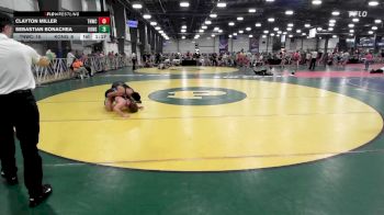 138 lbs Rr Rnd 2 - Clayton Miller, TNWC White vs Sebastian Bonachea, KongKrete Wrestling Academy