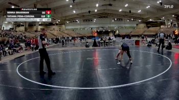 114 lbs Placement Matches (8 Team) - Senna Grassman, Cleveland High School vs Tatiana Pena-Corona, Clarksville High School